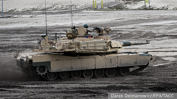 В США рассказали об уязвимости танков Abrams перед дешевыми дронами