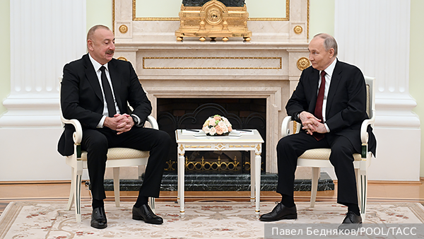 Путин: Российские инвестиции в экономику Азербайджана составили 6 млрд долларов