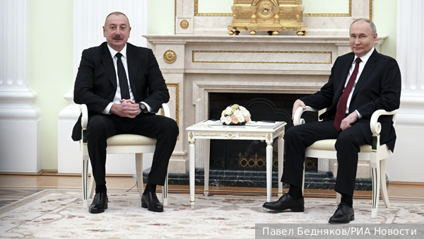 Алиев оценил развитие отношений Москвы и Баку