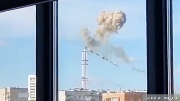 ВС России уничтожили телевышку с антенной связи ПВО в Харькове