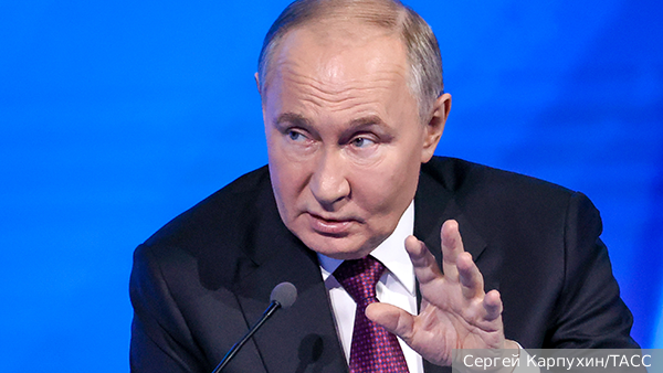 Путин заявил об отсутствии выгоды для России всегда отвечать на санкции Запада симметрично