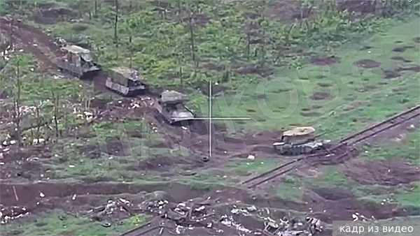 ВС России эвакуировали из Красногоровки штурмовавший опорник танк Царь мангал