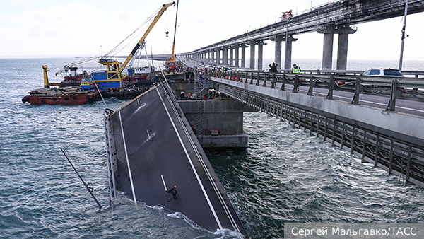 Экспертиза выяснила детали теракта на Крымском мосту в 2022 году