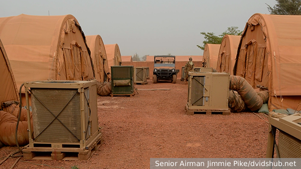 Российские и американские военные оказались на одной авиабазе в Нигере