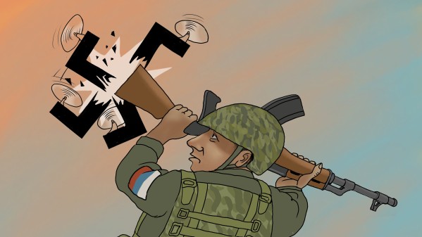 Карикатуры: Победа 9 мая объединяет солдат СВО и Великой Отечественной