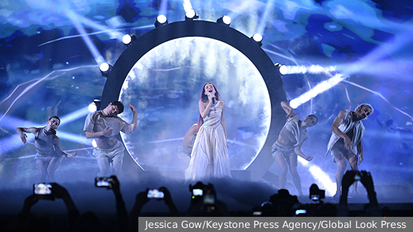 Трансляцию выступления певицы из Израиля на «Евровидении» прервали в Бельгии