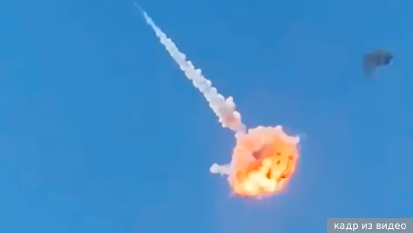 На видео попало уничтожение французской ракеты SCALP под Луганском