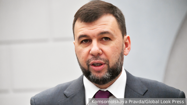 Пушилин заявил о необходимости создания санитарной зоны у Харькова