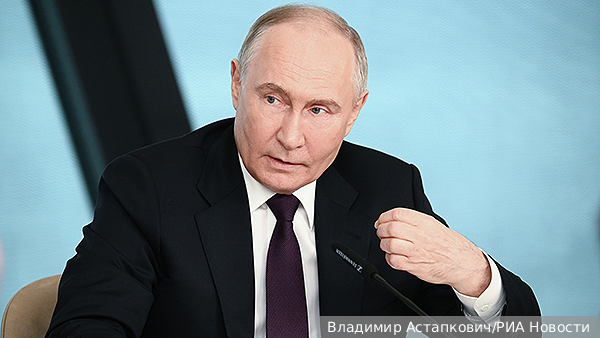 Путин заявил о прямом участии стран Запада в войне против России
