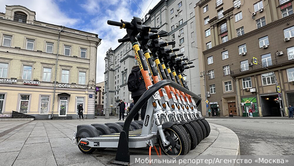 Москвичи не захотели видеть электросамокаты на улицах города