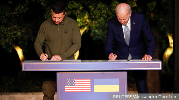 США и Украина подписали соглашение по безопасности на десять лет