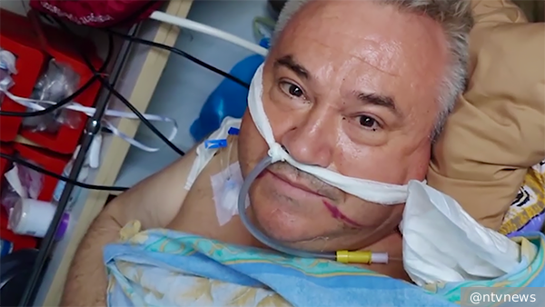 Раненный в Горловке корреспондент НТВ Ивлиев записал видео после операции