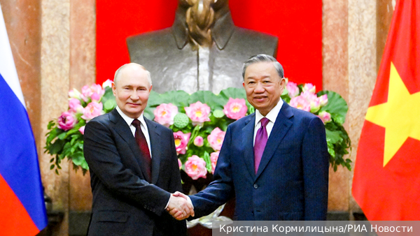 Россия и Вьетнам подписали более десяти документов о стратегическом партнерстве