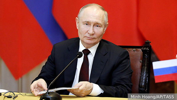 Путин назвал предсказуемой реакцию Запада на его предложение по Украине
