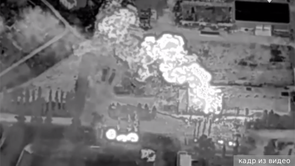 Минобороны показало видео уничтожения американской РСЗО в Харьковской области