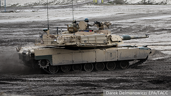 США перебросили танки Abrams на склады НАТО в Польше
