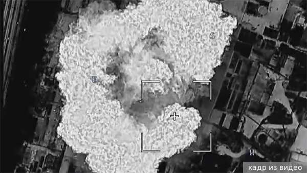 В Сети появились кадры удара Су-34 по объекту ВСУ с помощью ФАБ-3000