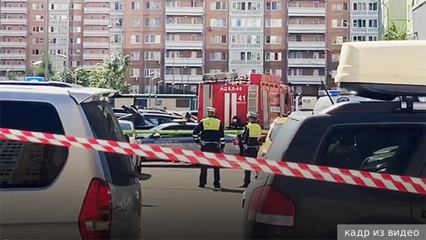 В результате подрыва автомобиля в Москве пострадал офицер-участник СВО