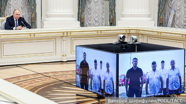Путин по видеосвязи открыл социальные объекты в новых регионах