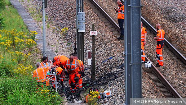 Во Франции объявили о созыве кризисного штаба после саботажа на железной дороге