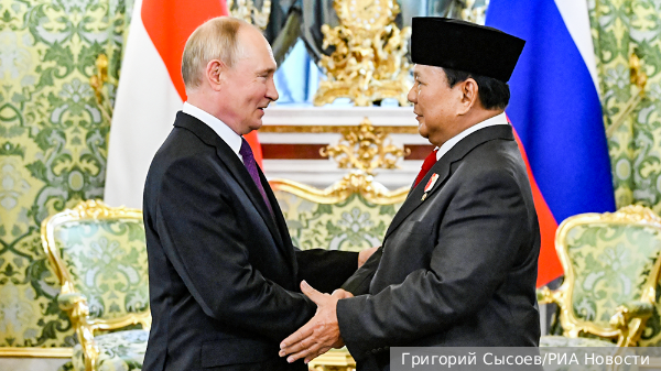 Субианто назвал Россию хорошим другом Индонезии