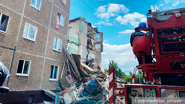 Названа вероятная причина взрыва в доме в Нижнем Тагиле