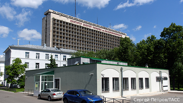 Военкора Поддубного доставили в НИИ им. Склифосовского в Москве