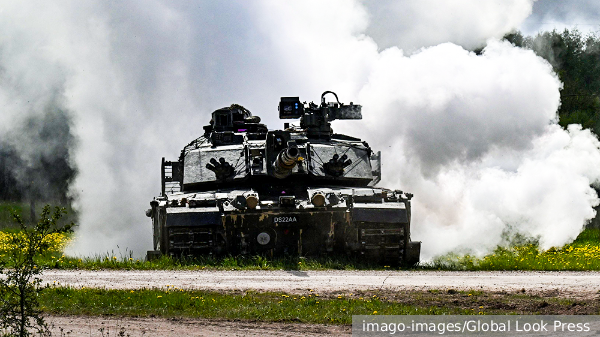 ВСУ применили британский Challenger 2 для атаки на Курскую область