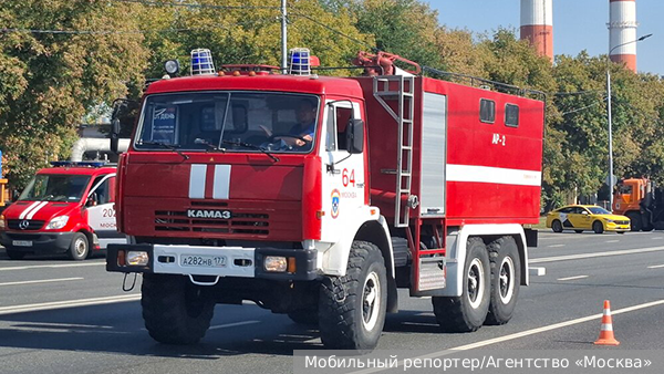 В крупном пожаре на парковке в Одинцово погибли два человека