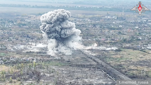 Минобороны показало видео уничтожения командиров подразделения ВСУ