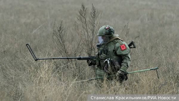 Полковник рассказал об украинских сейсмических минах в Курской области