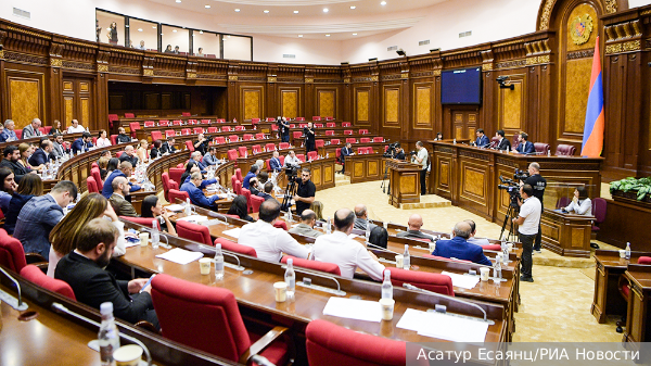 Парламент Армении включил в повестку законопроект о вступлении в ЕС