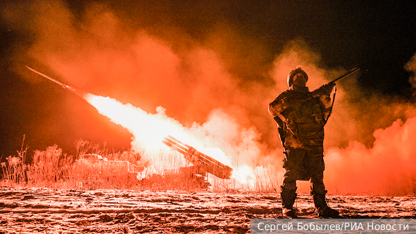 Российские войска отбросили противника западнее Времевки