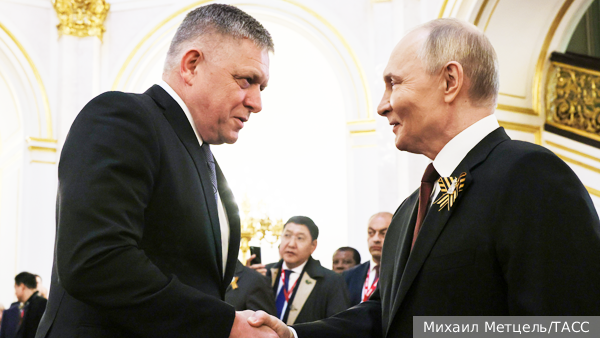 Путин оценил походку Фицо после приема в Кремле