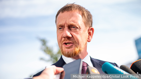 Премьер Саксонии предложил возобновить поставки газа по «Северным потокам»