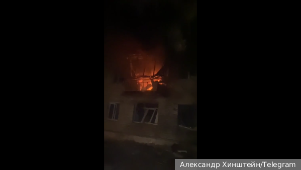 ВСУ ударили беспилотниками по многоквартирным домам в Рыльске