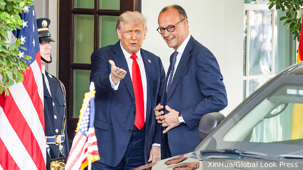 Мерца сравнили с женихом после переговоров с Трампом