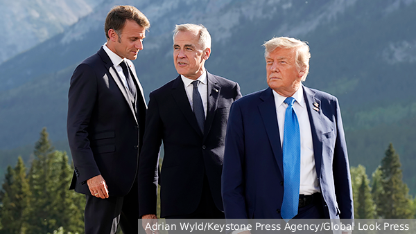 FT узнала, чем Макрон постоянно раздражал Трампа на саммите G7