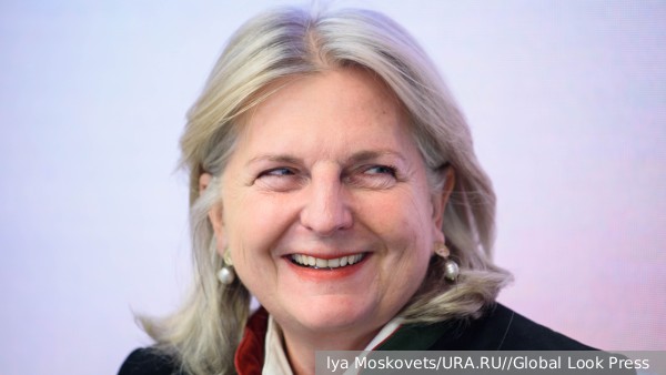 Кнайсль посмеялась над включением ее в санкционный список Канады 