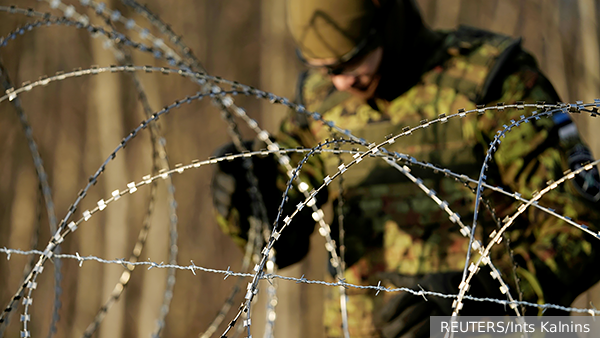 В Эстонии начали строить линию обороны у границы с Россией