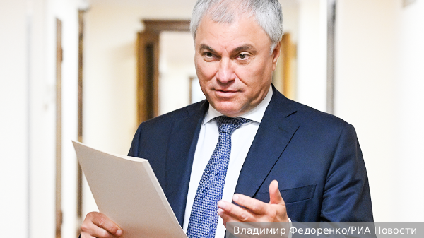 Володин рассказал о вступающих в силу в июле законах