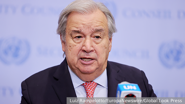 МИД заявил о политической ангажированности и предвзятости Гутерриша