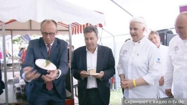 Мерц не смог «удержать Германию» в руках на мероприятии в Берлине