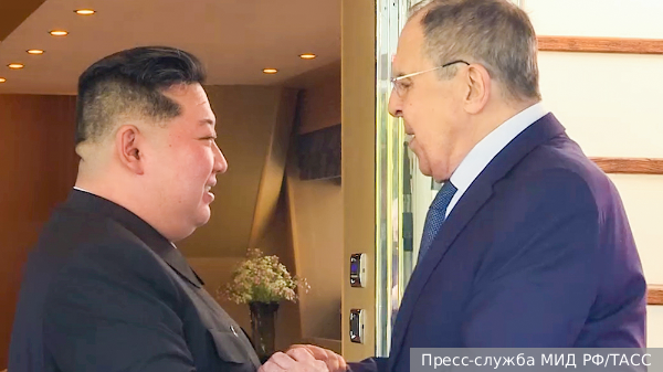 Лавров поблагодарил Ким Чен Ына за помощь в освобождении Курской области