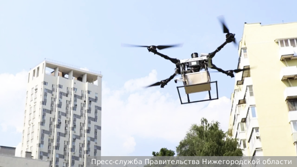 Беспилотные аэрокурьеры начали работать в Нижегородской области