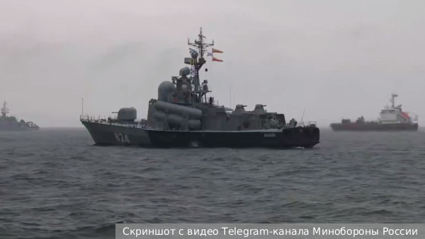 ВМФ России приступил к оперативному учению «Июльский шторм»