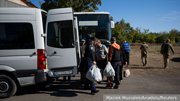 Жители села на Украине отказались принять эвакуированную из Красноармейска семью