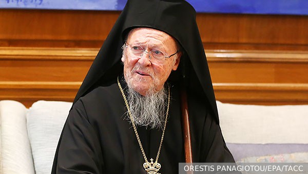 Константинопольский патриарх расписался в профнепригодности