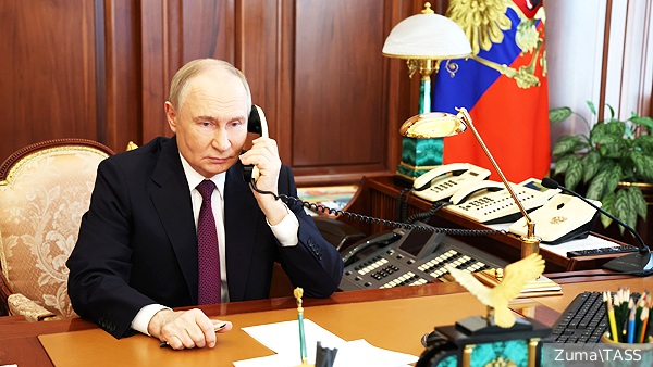 Кремль сообщил детали телефонного разговора Путина и Си Цзиньпина