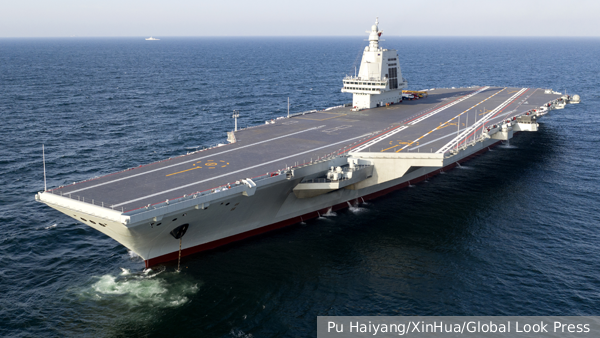 В мире: В США ревнуют к мощи нового китайского авианосца